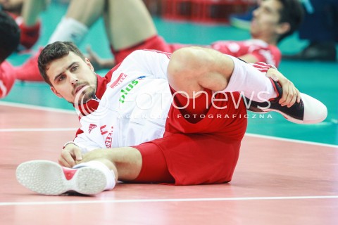  20.05.2017 KATOWICE <br />SIATKOWKA MEZCZYZN <br />ALEJA GWIAZD SIATKOWKI<br />MECZ TOWARZYSKI POLSKA - IRAN<br />N/Z FABIAN DRZYZGA <br /> 