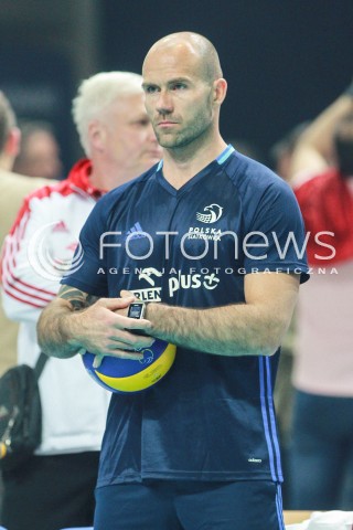  20.05.2017 KATOWICE <br />SIATKOWKA MEZCZYZN <br />ALEJA GWIAZD SIATKOWKI<br />MECZ TOWARZYSKI POLSKA - IRAN<br />N/Z PIOTR PIETRZAK SYLWETKA <br /> 