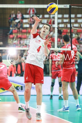  20.05.2017 KATOWICE <br />SIATKOWKA MEZCZYZN <br />ALEJA GWIAZD SIATKOWKI<br />MECZ TOWARZYSKI POLSKA - IRAN<br />N/Z FABIAN DRZYZGA SYLWETKA <br /> 