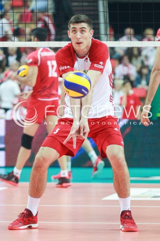  20.05.2017 KATOWICE <br />SIATKOWKA MEZCZYZN <br />ALEJA GWIAZD SIATKOWKI<br />MECZ TOWARZYSKI POLSKA - IRAN<br />N/Z LUKASZ KACZMAREK SYLWETKA <br /> 