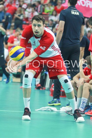  20.05.2017 KATOWICE <br />SIATKOWKA MEZCZYZN <br />ALEJA GWIAZD SIATKOWKI<br />MECZ TOWARZYSKI POLSKA - IRAN<br />N/Z FABIAN DRZYZGA SYLWETKA <br /> 