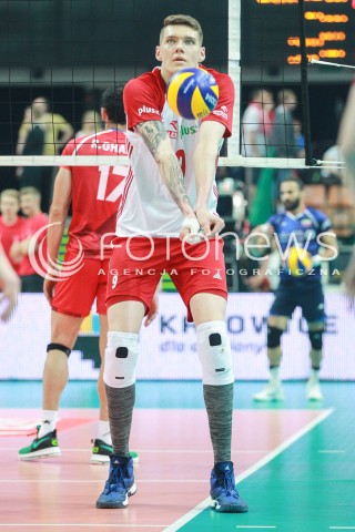  20.05.2017 KATOWICE <br />SIATKOWKA MEZCZYZN <br />ALEJA GWIAZD SIATKOWKI<br />MECZ TOWARZYSKI POLSKA - IRAN<br />N/Z BARTLOMIEJ LEMANSKI SYLWETKA <br /> 