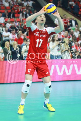  20.05.2017 KATOWICE <br />SIATKOWKA MEZCZYZN <br />ALEJA GWIAZD SIATKOWKI<br />MECZ TOWARZYSKI POLSKA - IRAN<br />N/Z PAWEL ZATORSKI SYLWETKA <br /> 