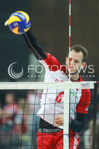  20.05.2017 KATOWICE <br />SIATKOWKA MEZCZYZN <br />ALEJA GWIAZD SIATKOWKI<br />MECZ TOWARZYSKI POLSKA - IRAN<br />N/Z BARTOSZ KUREK SYLWETKA ATAK <br /> 