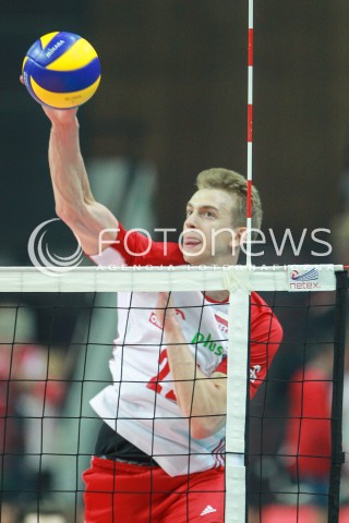  20.05.2017 KATOWICE <br />SIATKOWKA MEZCZYZN <br />ALEJA GWIAZD SIATKOWKI<br />MECZ TOWARZYSKI POLSKA - IRAN<br />N/Z ARTUR SZALPUK SYLWETKA ATAK <br /> 