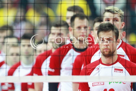  20.05.2017 KATOWICE <br />SIATKOWKA MEZCZYZN <br />ALEJA GWIAZD SIATKOWKI<br />MECZ TOWARZYSKI POLSKA - IRAN<br />N/Z MICHAL KUBIAK BARTOSZ KUREK KADRA ZAWODNICY<br /> 