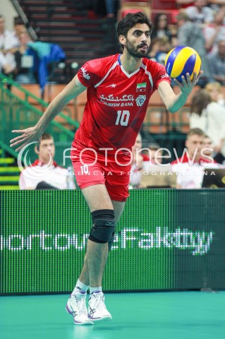  20.05.2017 KATOWICE <br />SIATKOWKA MEZCZYZN <br />ALEJA GWIAZD SIATKOWKI<br />MECZ TOWARZYSKI POLSKA - IRAN<br />N/Z GHAFOUR AMIR SYLWETKA<br /> 