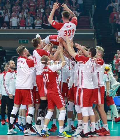  20.05.2017 KATOWICE <br />SIATKOWKA MEZCZYZN <br />ALEJA GWIAZD SIATKOWKI<br />MECZ TOWARZYSKI POLSKA - IRAN<br />POZEGNANIE KRZYSZTOFA IGNACZAKA - OSTATNI MECZ W KADRZE POZEGNALNY MECZ<br />N/Z KRZYSZTOF IGNACZAK <br /> 