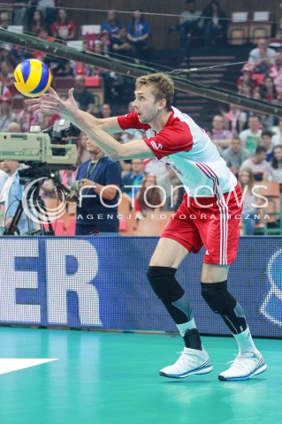  20.05.2017 KATOWICE <br />SIATKOWKA MEZCZYZN <br />ALEJA GWIAZD SIATKOWKI<br />MECZ TOWARZYSKI POLSKA - IRAN<br />N/Z MATEUSZ BIENIEK SYLWETKA<br /> 