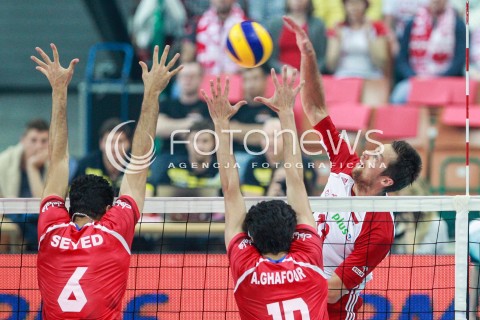  20.05.2017 KATOWICE <br />SIATKOWKA MEZCZYZN <br />ALEJA GWIAZD SIATKOWKI<br />MECZ TOWARZYSKI POLSKA - IRAN<br />N/Z MICHAL KUBIAK<br /> 