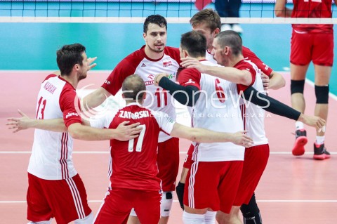  20.05.2017 KATOWICE <br />SIATKOWKA MEZCZYZN <br />ALEJA GWIAZD SIATKOWKI<br />MECZ TOWARZYSKI POLSKA - IRAN<br />N/Z FABIAN DRZYZGA MICHAL KUBIAK RADOSC EMOCJE<br /> 