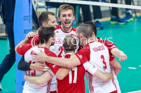  20.05.2017 KATOWICE <br />SIATKOWKA MEZCZYZN <br />ALEJA GWIAZD SIATKOWKI<br />MECZ TOWARZYSKI POLSKA - IRAN<br />N/Z MATEUSZ BIENIEK BARTOSZ KUREK RADOSC EMOCJE<br /> 