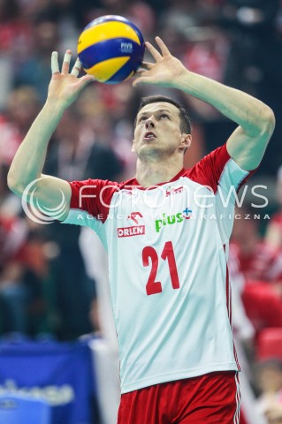  20.05.2017 KATOWICE <br />SIATKOWKA MEZCZYZN <br />ALEJA GWIAZD SIATKOWKI<br />MECZ TOWARZYSKI POLSKA - IRAN<br />N/Z RAFAL BUSZEK SYLWETKA<br /> 
