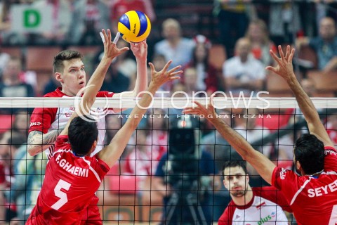  20.05.2017 KATOWICE <br />SIATKOWKA MEZCZYZN <br />ALEJA GWIAZD SIATKOWKI<br />MECZ TOWARZYSKI POLSKA - IRAN<br />N/Z BARTLOMIEJ LEMANSKI <br /> 