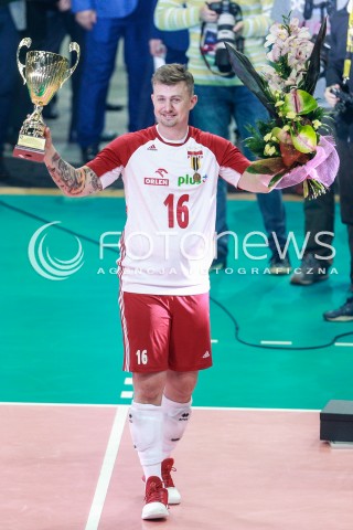  20.05.2017 KATOWICE <br />SIATKOWKA MEZCZYZN <br />ALEJA GWIAZD SIATKOWKI<br />MECZ TOWARZYSKI POLSKA - IRAN<br />POZEGNANIE KRZYSZTOFA IGNACZAKA - OSTATNI MECZ W KADRZE POZEGNALNY MECZ<br />N/Z KRZYSZTOF IGNACZAK <br /> 