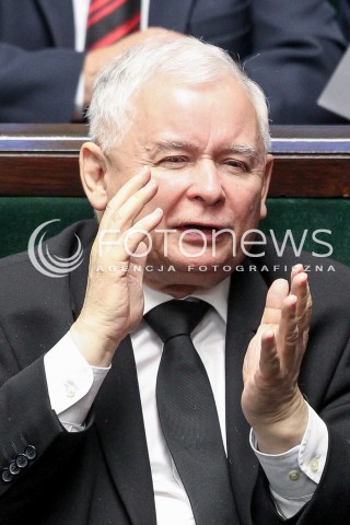  24.05.2017 WARSZAWA SEJM<br />POSIEDZENIE SEJMU RP<br />N/Z JAROSLAW KACZYNSKI<br /> 