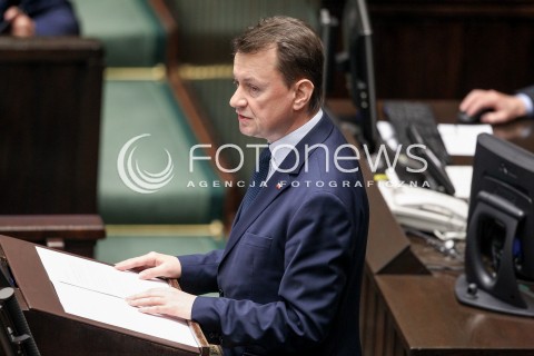  24.05.2017 WARSZAWA SEJM<br />POSIEDZENIE SEJMU RP<br />N/Z MARIUSZ BLASZCZAK<br /> 