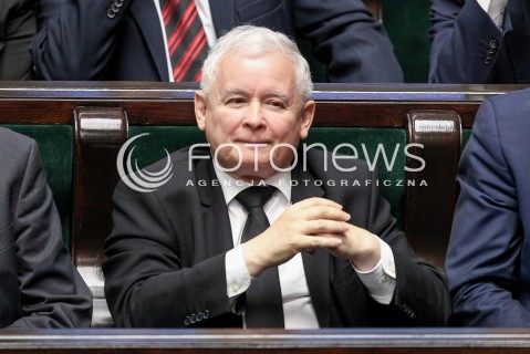  24.05.2017 WARSZAWA SEJM<br />POSIEDZENIE SEJMU RP<br />N/Z JAROSLAW KACZYNSKI<br /> 