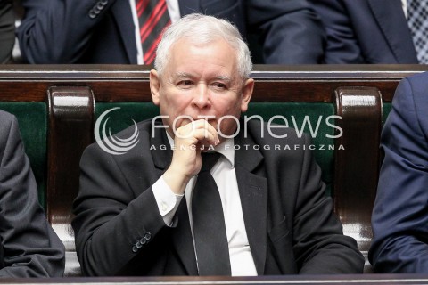  24.05.2017 WARSZAWA SEJM<br />POSIEDZENIE SEJMU RP<br />N/Z JAROSLAW KACZYNSKI<br /> 