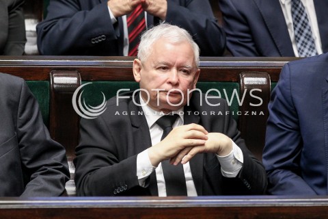  24.05.2017 WARSZAWA SEJM<br />POSIEDZENIE SEJMU RP<br />N/Z JAROSLAW KACZYNSKI<br /> 