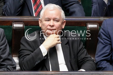  24.05.2017 WARSZAWA SEJM<br />POSIEDZENIE SEJMU RP<br />N/Z JAROSLAW KACZYNSKI<br /> 