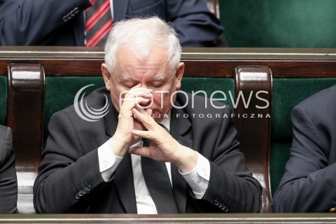  24.05.2017 WARSZAWA SEJM<br />POSIEDZENIE SEJMU RP<br />N/Z JAROSLAW KACZYNSKI<br /> 