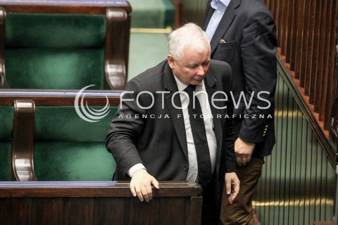  24.05.2017 WARSZAWA SEJM<br />POSIEDZENIE SEJMU RP<br />N/Z JAROSLAW KACZYNSKI<br /> 