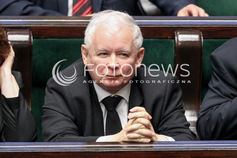  24.05.2017 WARSZAWA SEJM<br />POSIEDZENIE SEJMU RP<br />N/Z JAROSLAW KACZYNSKI<br /> 
