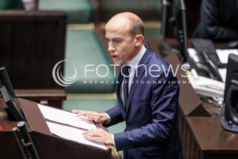  24.05.2017 WARSZAWA SEJM<br />POSIEDZENIE SEJMU RP<br />N/Z BORYS BUDKA<br /> 