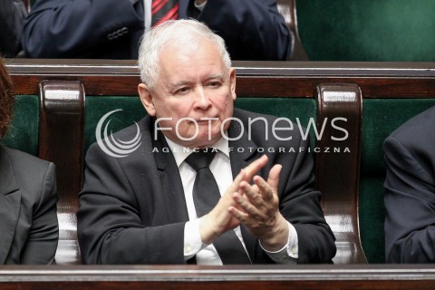  24.05.2017 WARSZAWA SEJM<br />POSIEDZENIE SEJMU RP<br />N/Z JAROSLAW KACZYNSKI<br /> 