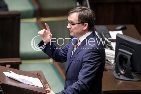  24.05.2017 WARSZAWA SEJM<br />POSIEDZENIE SEJMU RP<br />N/Z ZBIGNIEW ZIOBRO<br /> 