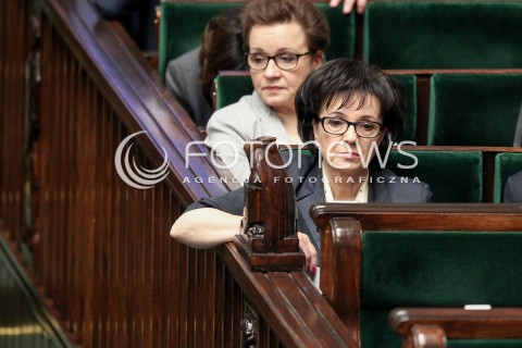  24.05.2017 WARSZAWA SEJM<br />POSIEDZENIE SEJMU RP<br />N/Z ELZBIETA WITEK<br /> 