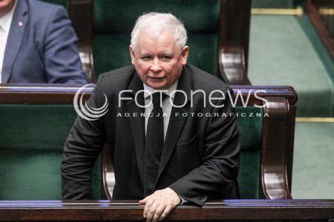  24.05.2017 WARSZAWA SEJM<br />POSIEDZENIE SEJMU RP<br />N/Z JAROSLAW KACZYNSKI<br /> 