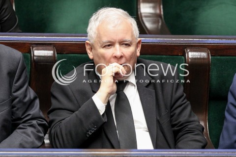  24.05.2017 WARSZAWA SEJM<br />POSIEDZENIE SEJMU RP<br />N/Z JAROSLAW KACZYNSKI<br /> 
