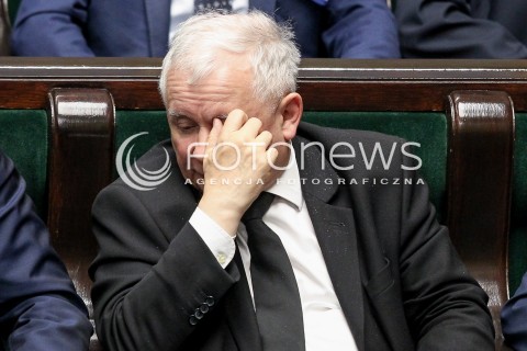  24.05.2017 WARSZAWA SEJM<br />POSIEDZENIE SEJMU RP<br />N/Z JAROSLAW KACZYNSKI<br /> 
