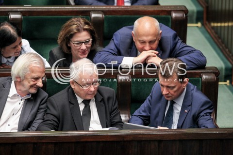 Posiedzenie Sejmu w Warszawie