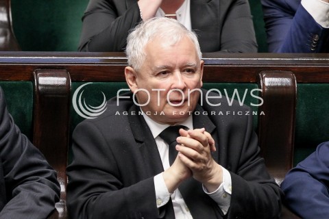  24.05.2017 WARSZAWA SEJM<br />POSIEDZENIE SEJMU RP<br />N/Z JAROSLAW KACZYNSKI<br /> 