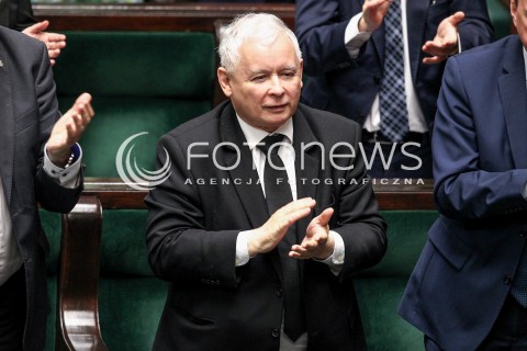  24.05.2017 WARSZAWA SEJM<br />POSIEDZENIE SEJMU RP<br />N/Z JAROSLAW KACZYNSKI<br /> 