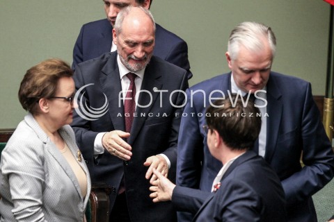 24.05.2017 WARSZAWA SEJM<br />POSIEDZENIE SEJMU RP<br />N/Z ANTONI MACIEREWICZ BEATA SZYDLO JAROSLAW GOWIN ANNA ZALEWSKA<br /> 