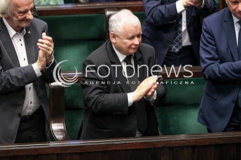  24.05.2017 WARSZAWA SEJM<br />POSIEDZENIE SEJMU RP<br />N/Z JAROSLAW KACZYNSKI<br /> 