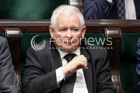  24.05.2017 WARSZAWA SEJM<br />POSIEDZENIE SEJMU RP<br />N/Z JAROSLAW KACZYNSKI<br /> 
