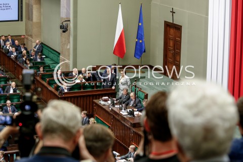  24.05.2017 WARSZAWA SEJM<br />POSIEDZENIE SEJMU RP<br />N/Z SALA OBRAD DZIENNIKARZE WIDOK VIEW<br /> 