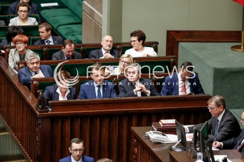  24.05.2017 WARSZAWA SEJM<br />POSIEDZENIE SEJMU RP<br />N/Z MARIUSZ BLASZCZAK BEATA SZYDLO PIOTR GLINSKI<br /> 