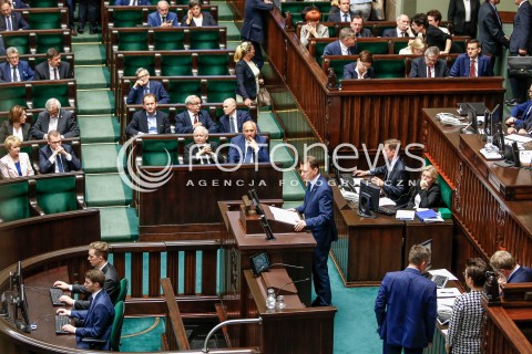 24.05.2017 WARSZAWA SEJM<br />POSIEDZENIE SEJMU RP<br />N/Z JAROSLAW KACZYNSKI MARIUSZ BLASZCZAK<br /> 