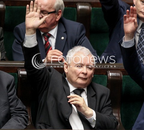 24.05.2017 WARSZAWA SEJM<br />POSIEDZENIE SEJMU RP<br />N/Z JAROSLAW KACZYNSKI<br /> 