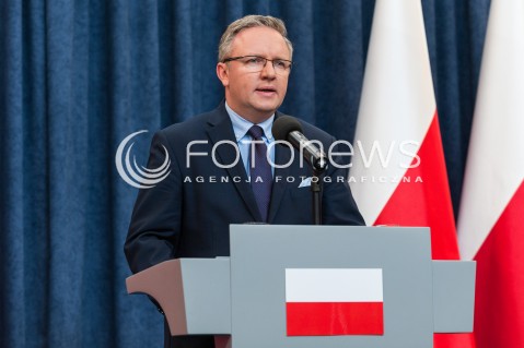  24.05.2017 WARSZAWA<br />KONFERENCJA PRASOWA SZEFA GABINETU PREZYDENTA RP<br />N/Z KRZYSZTOF SZCZERSKI - SZEF KABINETU PREZYDENTA RP <br /> 