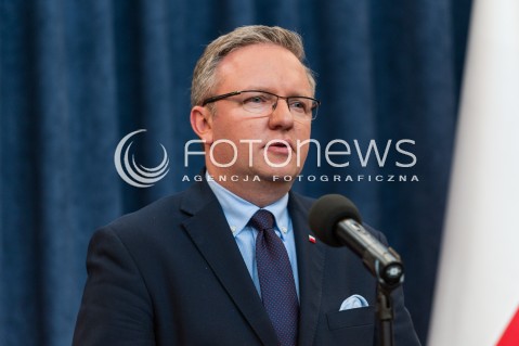  24.05.2017 WARSZAWA<br />KONFERENCJA PRASOWA SZEFA GABINETU PREZYDENTA RP<br />N/Z KRZYSZTOF SZCZERSKI - SZEF KABINETU PREZYDENTA RP <br /> 