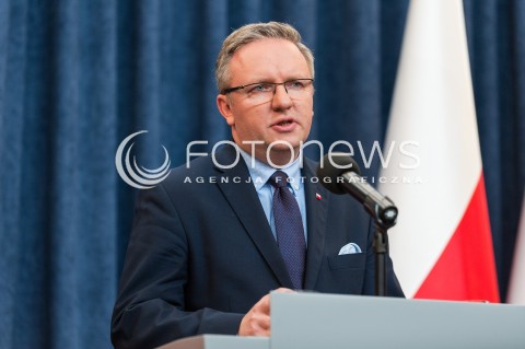  24.05.2017 WARSZAWA<br />KONFERENCJA PRASOWA SZEFA GABINETU PREZYDENTA RP<br />N/Z KRZYSZTOF SZCZERSKI - SZEF KABINETU PREZYDENTA RP <br /> 