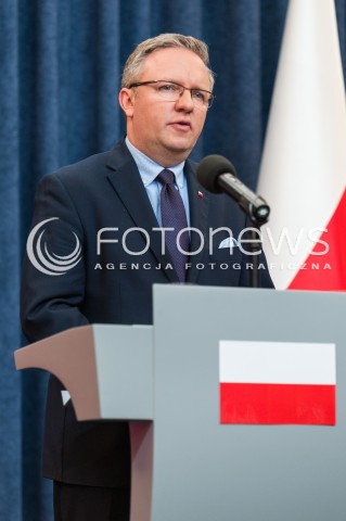  24.05.2017 WARSZAWA<br />KONFERENCJA PRASOWA SZEFA GABINETU PREZYDENTA RP<br />N/Z KRZYSZTOF SZCZERSKI - SZEF KABINETU PREZYDENTA RP <br /> 