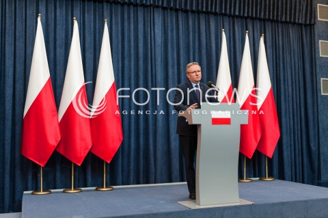  24.05.2017 WARSZAWA<br />KONFERENCJA PRASOWA SZEFA GABINETU PREZYDENTA RP<br />N/Z KRZYSZTOF SZCZERSKI - SZEF KABINETU PREZYDENTA RP <br /> 